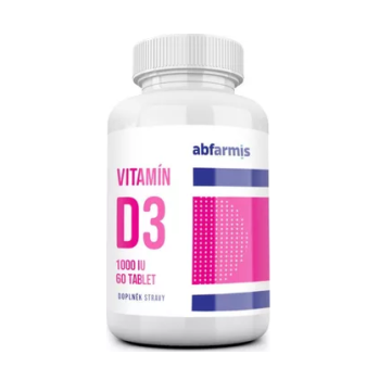 Abfarmis Vitamín D3 1000IU tbl.60