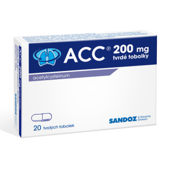 ACC 200 mg tvrdé tobolky, 20 cps.