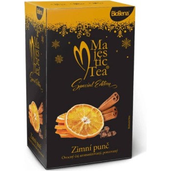 Čaj Majestic Tea Zimní punč 20x2g