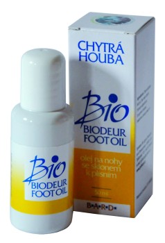 Chytrá houba Bio Biodeur foot oil 50ml