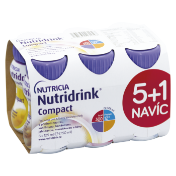 NUTRIDRINK COMPACT 5+1 por.sol. 6x125ml