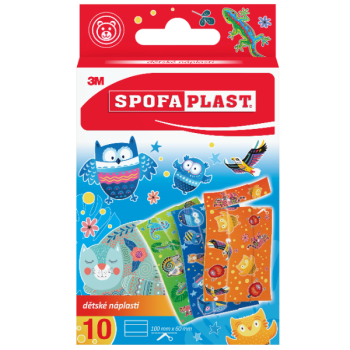 3M Spofaplast 117 Dětské náplasti 10cmx6cm 10ks