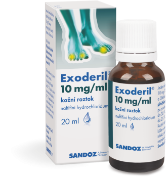 EXODERIL 10 mg/ml kožní roztok, 20 ml