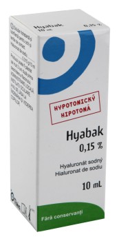 Hyabak 0.15% gtt. 10ml