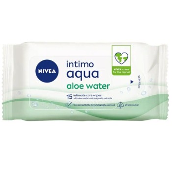 Nivea Ubrousky pro intimní hygienu Aloe 15ks