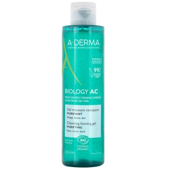 A-Derma Biology AC Čisticí pěnivý gel 200ml