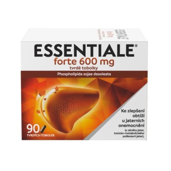 Essentiale forte 600mg 90 tvrdých tobolek