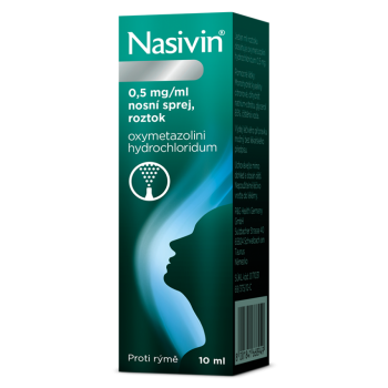 Nasivin 0.05% nas.spr.sol. 10ml (sklo)