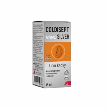 Coldisept nanoSilver ušní kapky 15ml