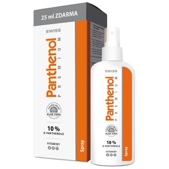 Swiss Panthenol Premium 10% spray 150+25ml ZDARMA