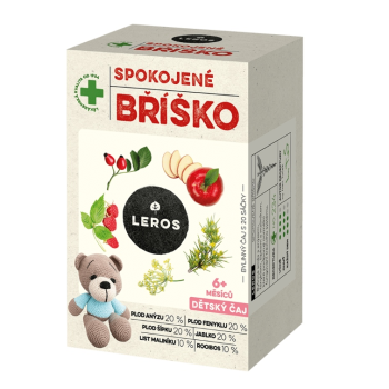 LEROS Dětský čaj Spokojené bříško 20x2g