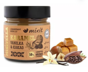 Mixit Karamel vanilka&kakao s lísk.oříškem 200g