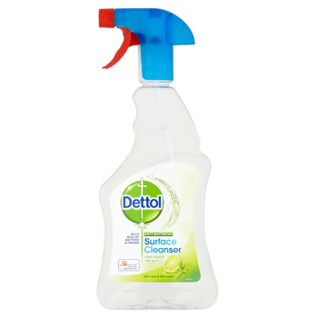 DETTOL Antibakteriální sprej na povrchy Limetka a Máta 500ml