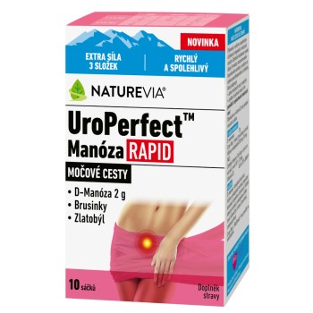 Swiss NatureVia UroPerfect Manóza Rapid 10 sáčků