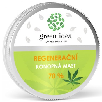 Green Idea Regenerační konopná mast 70% 100ml