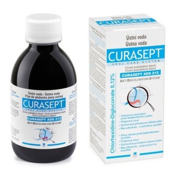 CURASEPT ADS 212 ústní voda 0.12% CHX 200ml