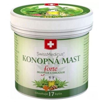 SwissMedicus Konopná mast forte 125ml