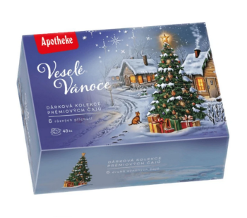 Apotheke Dárko.kolekce čajů Veselé Vánoce 48sáčků
