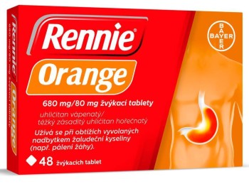 Rennie Orange 680mg/80mg tbl.mnd.48