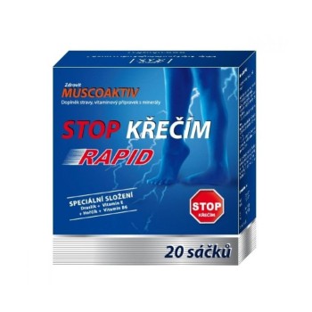 Zdrovit Muscoaktiv Stop křečím Rapid 20sáčků