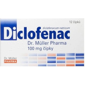 Diclofenac Dr.Müller Pharma 100mg sup.12