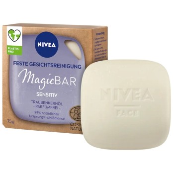 Nivea MagicBAR čisticí pleťové mýdlo Sensitive 75g