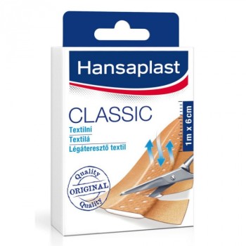 Hansaplast náplast textilní 1mx6cm č.1145