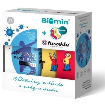 Biomin Imuno Protect Junior+ tob.60 + dárek Fusakle