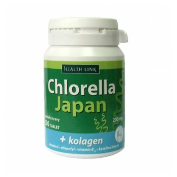 Chlorella Japan + kolagen tbl.250