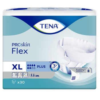 TENA Flex Plus X-Large ink.kalh.s pásem 30ks723430