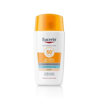 Eucerin SUN fluid na opalování obličeje světlý SPF50+50ml