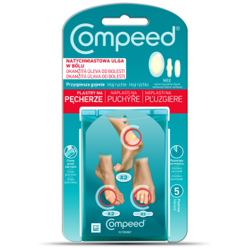 COMPEED Náplasti na puchýře - mix 5 ks