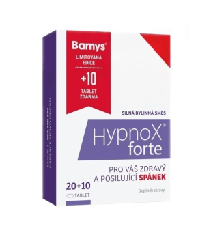 Barnys HypnoX forte tbl.20+10 zdarma