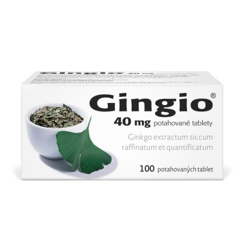 GINGIO 40 mg potahované tablety, 100 tbl.