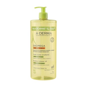 A-DERMA Exomega CONTROL Zvláčňující sprchový olej 1000ml