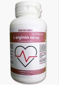 AcePharma L-arginin cps.100x400mg