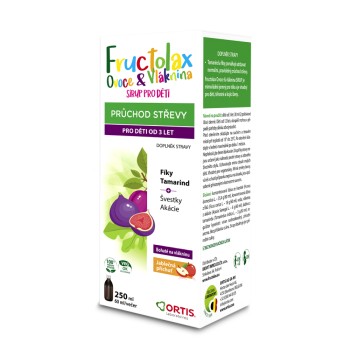 Fructolax Ovoce&Vláknina SIRUP 250 ml