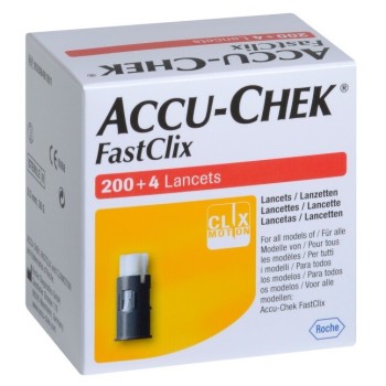 Accu-Chek Fastclix lancets 204ks