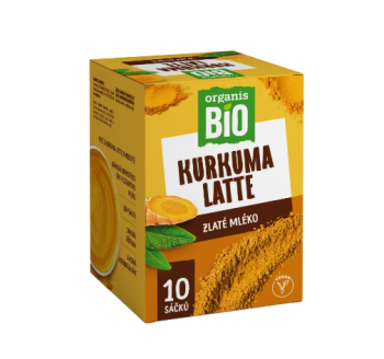 Organis Kurkuma latte 10x28g