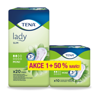 Ink.vlož.TENA Lady Slim Mini +50% navíc 760293