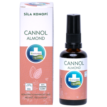 Annabis Cannol Almond konopný olej BIO 50ml