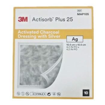 Actisorb Plus 25 krytí 10.5x10.5cm 10ks