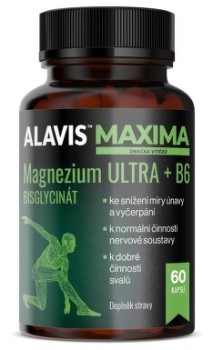 ALAVIS MAXIMA Magnezium ULTRA+B6 cps.60