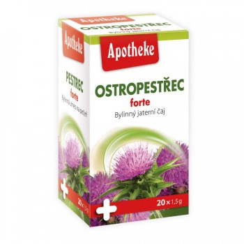 Apotheke Ostropestřec forte čaj 20x1.5g