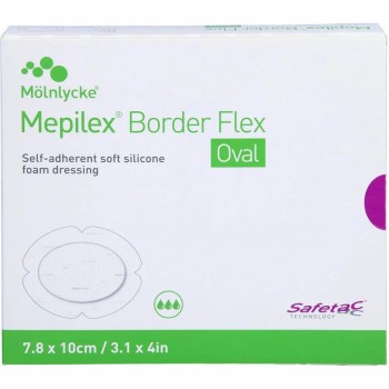 Krytí Mepilex Border Flex 7.8x10cm 5ks