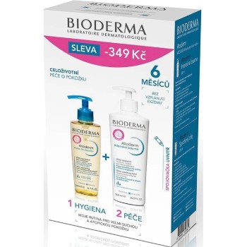 BIODERMA Atoderm sprchový olej+Intensive baume