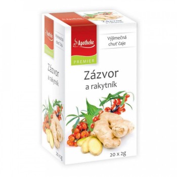 Apotheke Zázvor a rakytník 20x2g