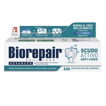 Biorepair Advanced Active Shield zubní pasta 75ml