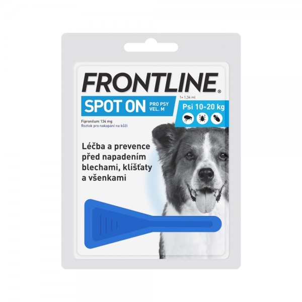 Frontline Spot on Dog M (10-20kg) 1x1,34ml