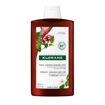 KLORANE Šampon chinin a BIO protěž alpská 200ml